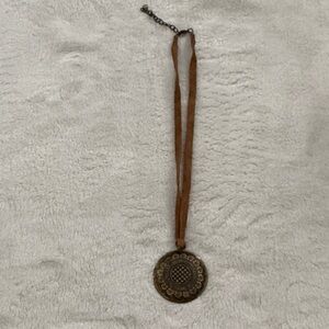 Brown Pendant Necklace